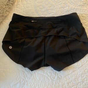 lululemon athletica Women's Black Shorts
